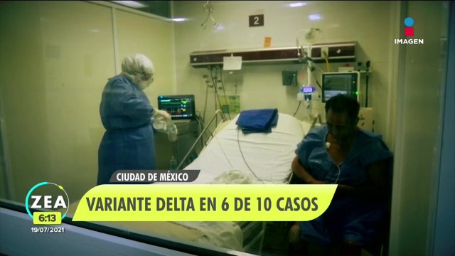 Variante Delta predomina en 65% de los casos Covid en CDMX