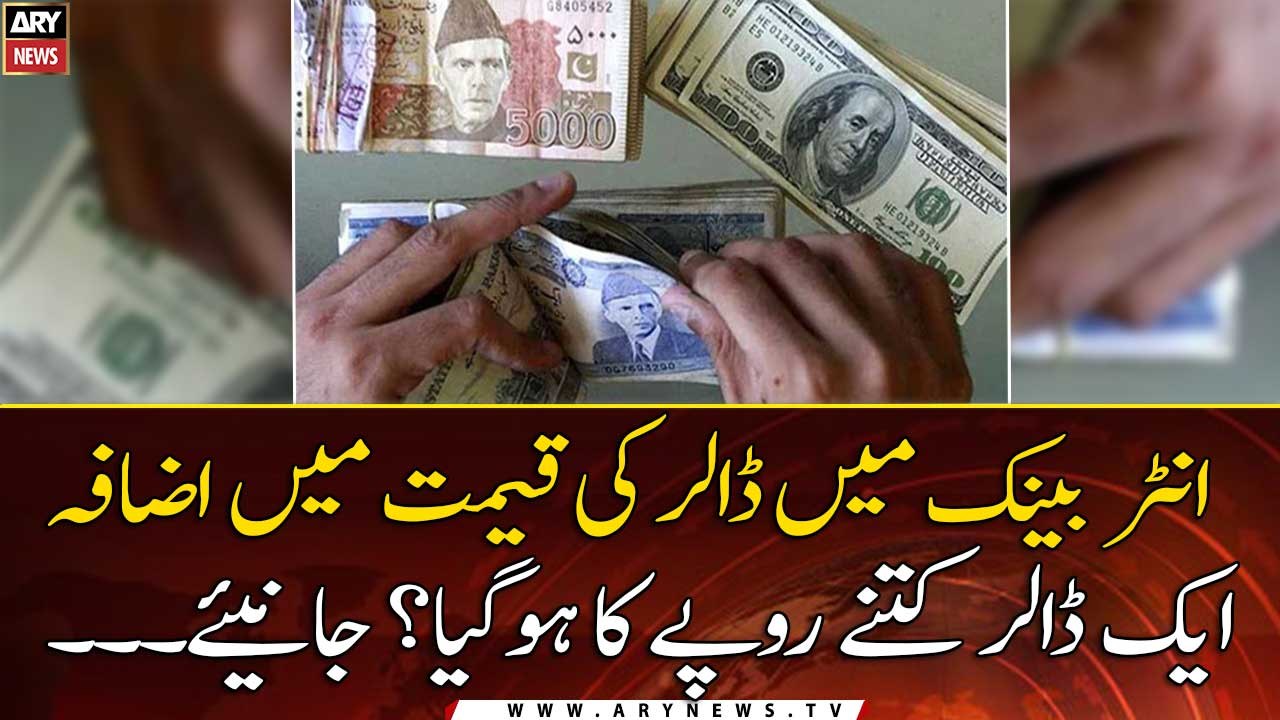 US dollar rises against Rupee