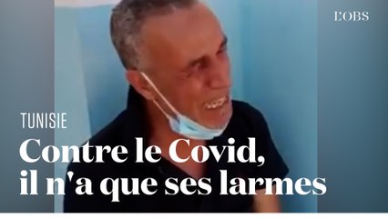 Download Video: En Tunisie, le directeur d'un hôpital  s'effondre en larmes face au manque de moyens contre le Covid