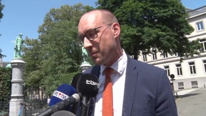 "Une démission n'a jamais permis de parvenir à une solution" estime Vincent Van Peteghem