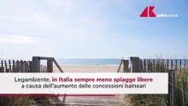 In Italia sempre meno spiagge libere