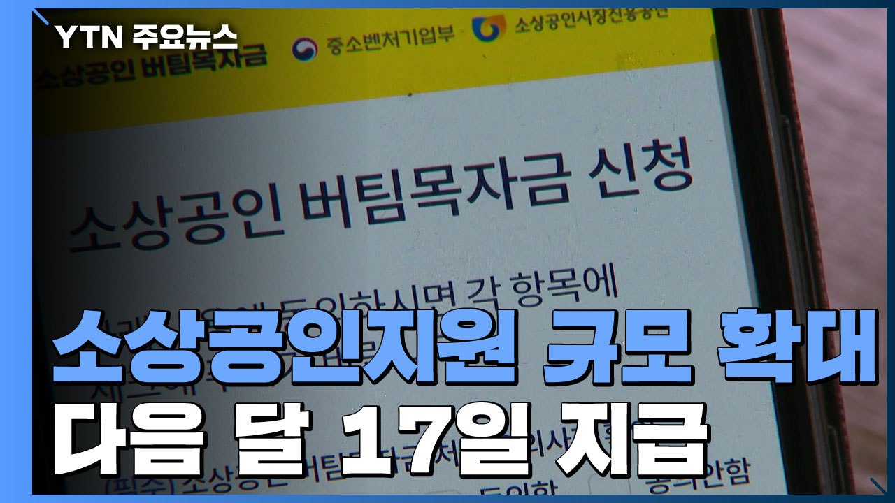 소상공인 지원금, 내달 17일부터 지급...재난지원금 결론 '아직' / YTN