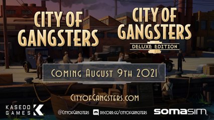 City of Gangsters: Official Gameplay Trailer Reveals Strategic Crime Empire Building 🎮
