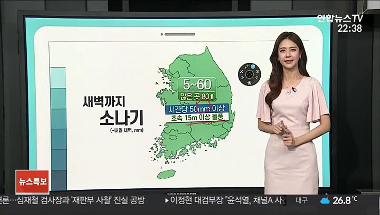 [날씨클릭] 폭염특보 확대·강화…내일 낮~저녁 중부 소나기