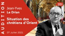 Chrétiens d'Orient : Jean-Yves Le Drian espère un Forum en Irak à l'automne