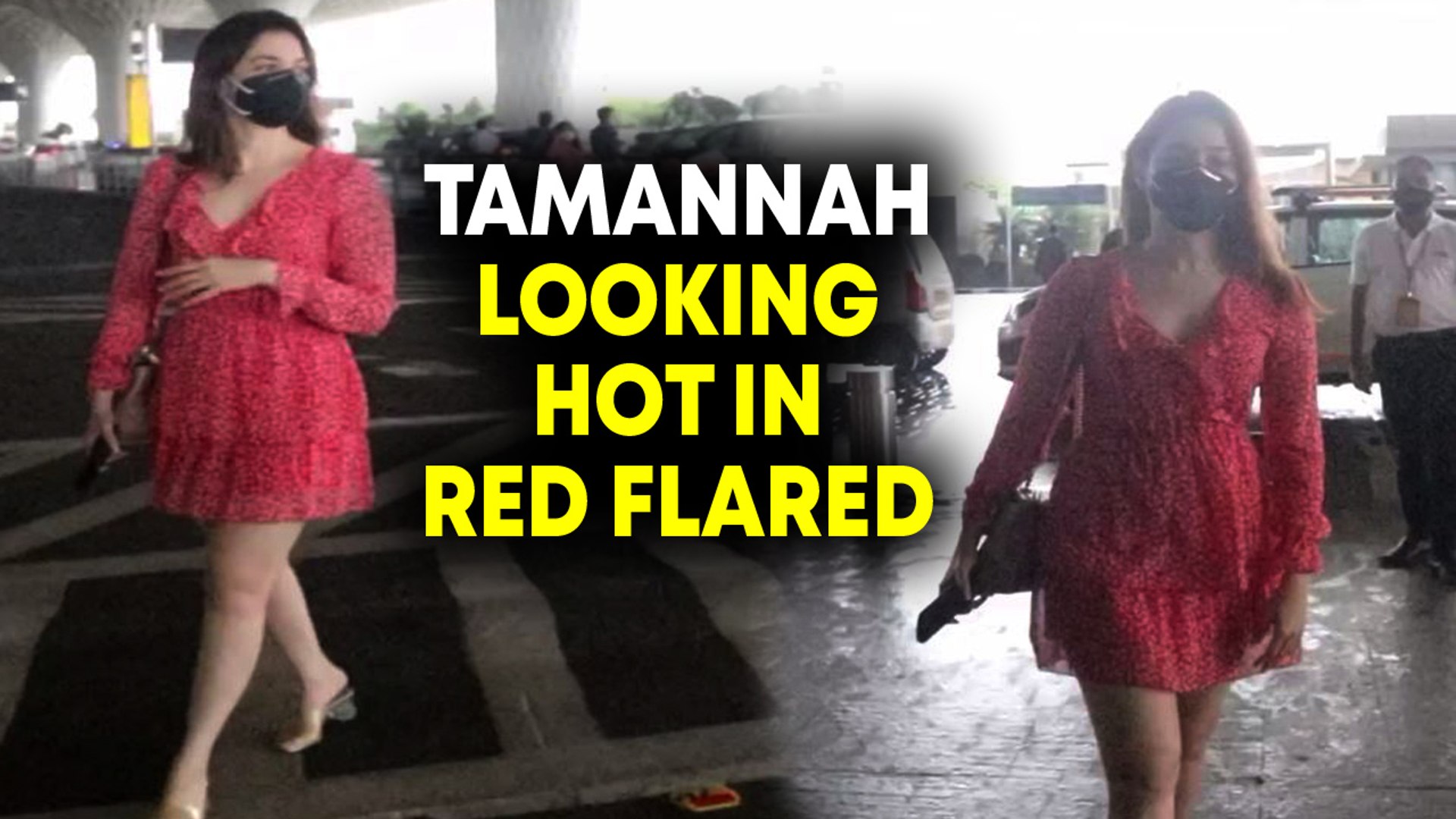 Tamannah Bhatia Spotted At Airport