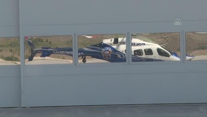 Başkentte helikopterle trafik denetimi yapıldı