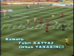 Galatasaray 1-1 Boluspor 25.08.1990 - 1990-1991 Turkish 1st League Matchday 1