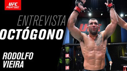 Entrevista de octógono com Rodolfo Vieira | UFC Vegas 31