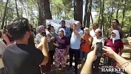 Ümit Özdağ'dan Akbelen'de çam ormanlarının katledilmesine direnen köylülere destek