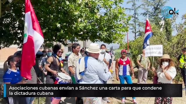 Asociaciones cubanas envían a Sánchez una carta para que condene la dictadura cubana