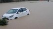 Heavy rains turned Gurugram roads into small rivers