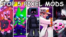 Top 5 Pixel Mods - Friday Night Funkin’