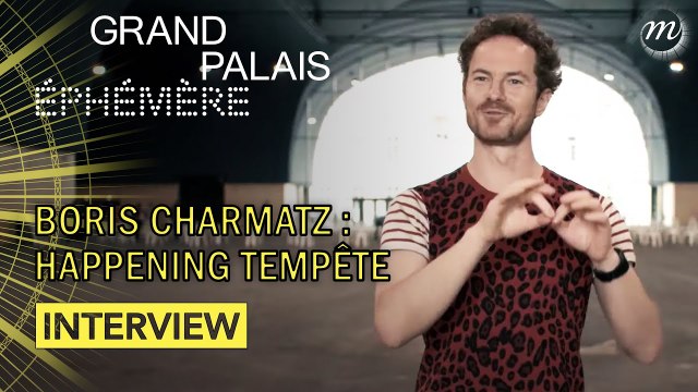 Une première danse au Grand Palais Ephémère avec Boris Charmatz !
