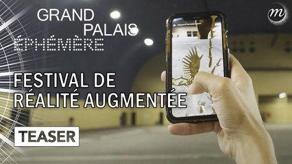 Palais Augmenté : le premier festival de création artistique en réalité augmentée !