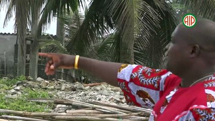 Incursion dans quatre villages otages de la mer et de la lagune à Assinie-Mafia