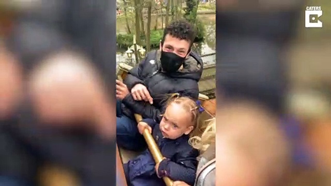 Little Girls Hilarious Reaction To Her First Rollercoaster_