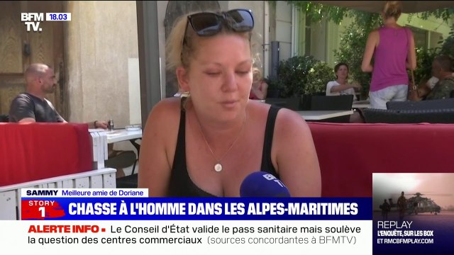 Féminicide dans les Alpes-Maritimes: L'homme recherché lui avait montré son arme la semaine dernière , selon une amie