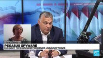 Hungary foreign minister denies using Pegasus spyware