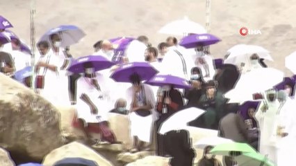 - Hacı adayları Arafat'ta vakfe yaptı