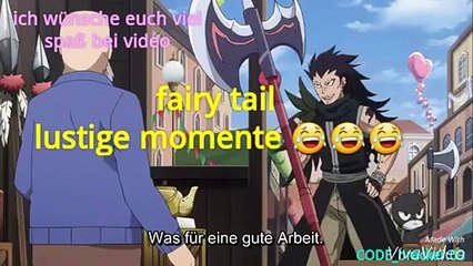 Fairy tail lustige momente