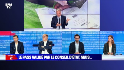 Story 6 : Le pass sanitaire validé par le conseil d’Etat, mais… - 19/07