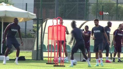 Trabzonspor'da Ekuban takıma katıldı, Faruk Can Genç korkuttu