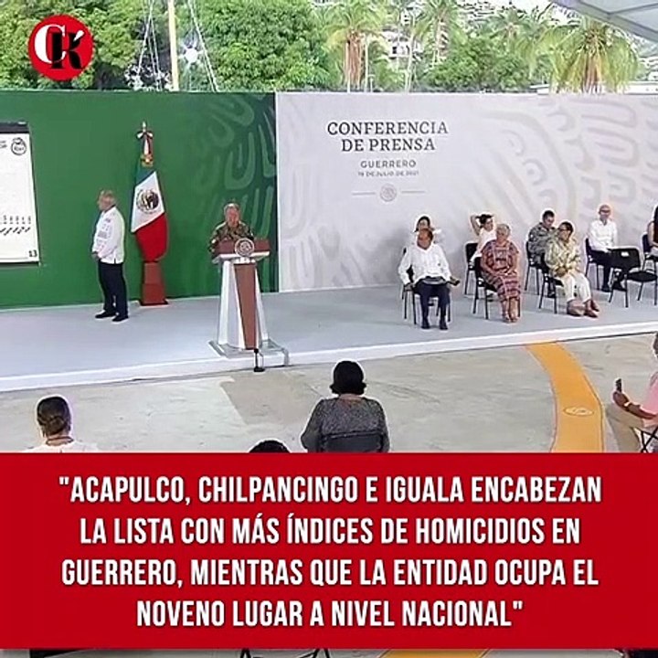 Acapulco, Chilpancingo e Iguala encabezan la lista con más índices de homicidios en Guerrero