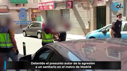 Detenido el presunto autor de la agresión a un sanitario en el metro de Madrid