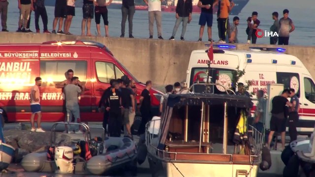 Samatya açıklarında kaybolan gencin cansız bedeni bulundu