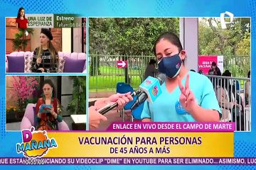 Así avanza vacunación en horario extendido en el Campo de Marte