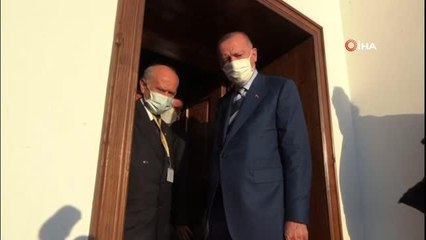 Erdoğan ve Bahçeli, Alparslan Türkeş'in evini ziyaret etti