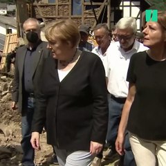El gesto de Angela Merkel que da la vuelta al mundo