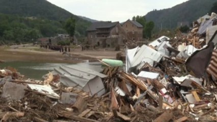 Los daños de las inundaciones en Alemania siguen sin ser cuantificados