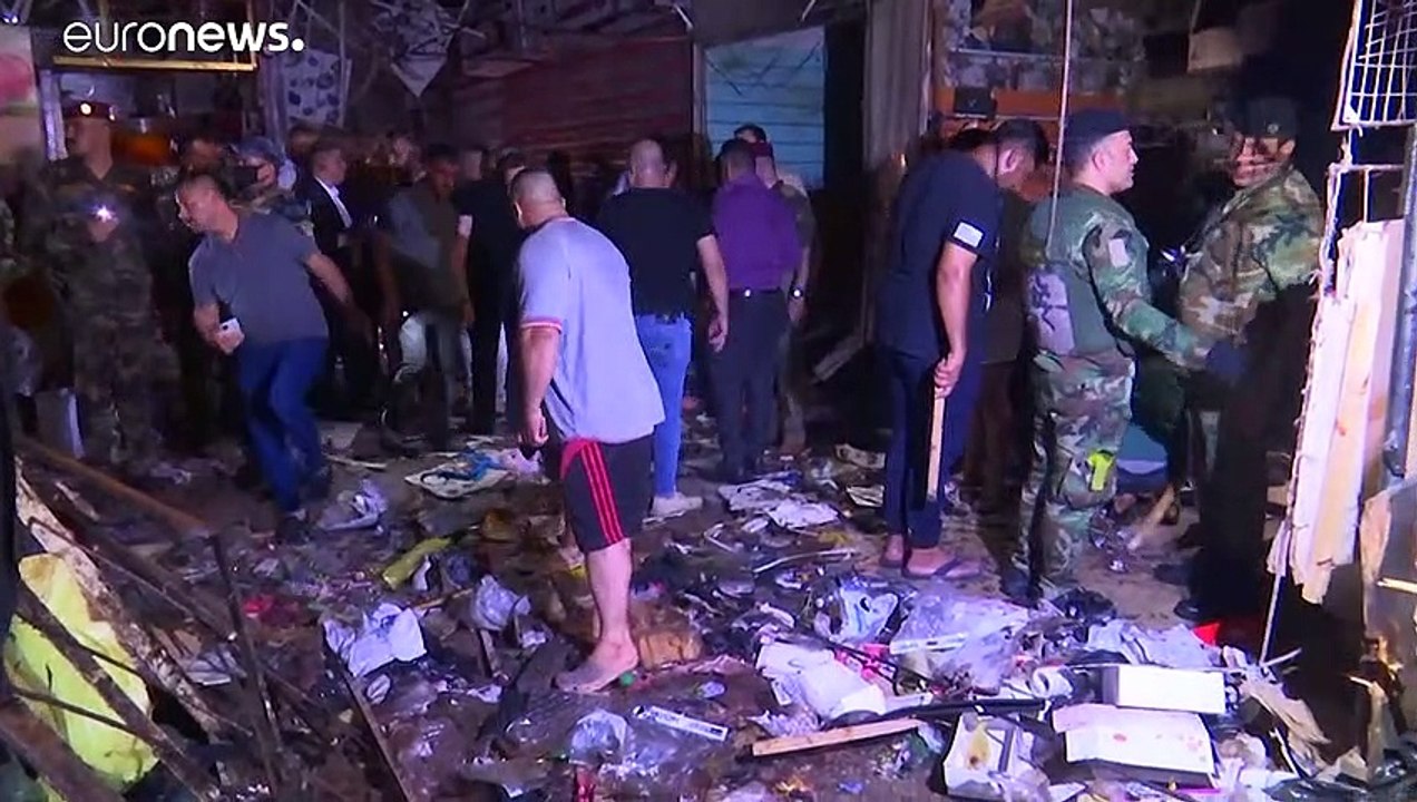 30 قتيلا على الأقل في هجوم دامٍ بسوق في بغداد ع...