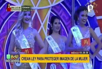 Crean ley para proteger la imagen de la mujer en México