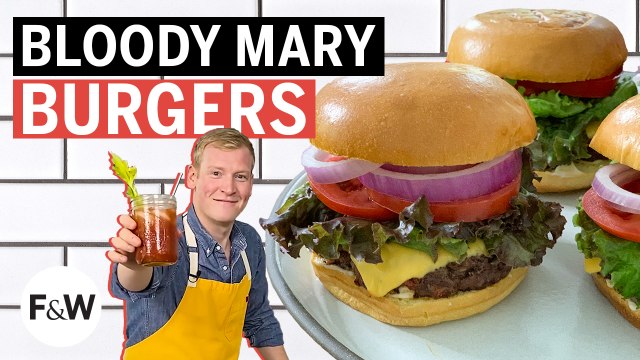 Justin Chapple makes Bloody Mary Burgers | Mad Genius | Food & Wine