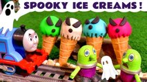 Spooky Halloween Ghost Play-Doh Ice Creams with the Funlings Toys and Thomas and Friends plus Pixar Cars Lightning McQueen in these Family Friendly Full Episode English Toy Story Videos for Kids from Kid Friendly Family Channel Toy Trains 4U
