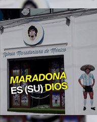 Maradona es su dios