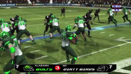 Backbreaker D-League (Throwback)_Alabama Bolts vs Dirty Birds