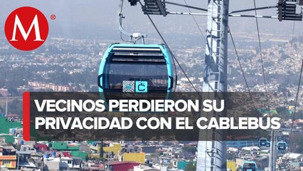 Cablebús CdMx_ Vecinos denuncian invasión de privacidad