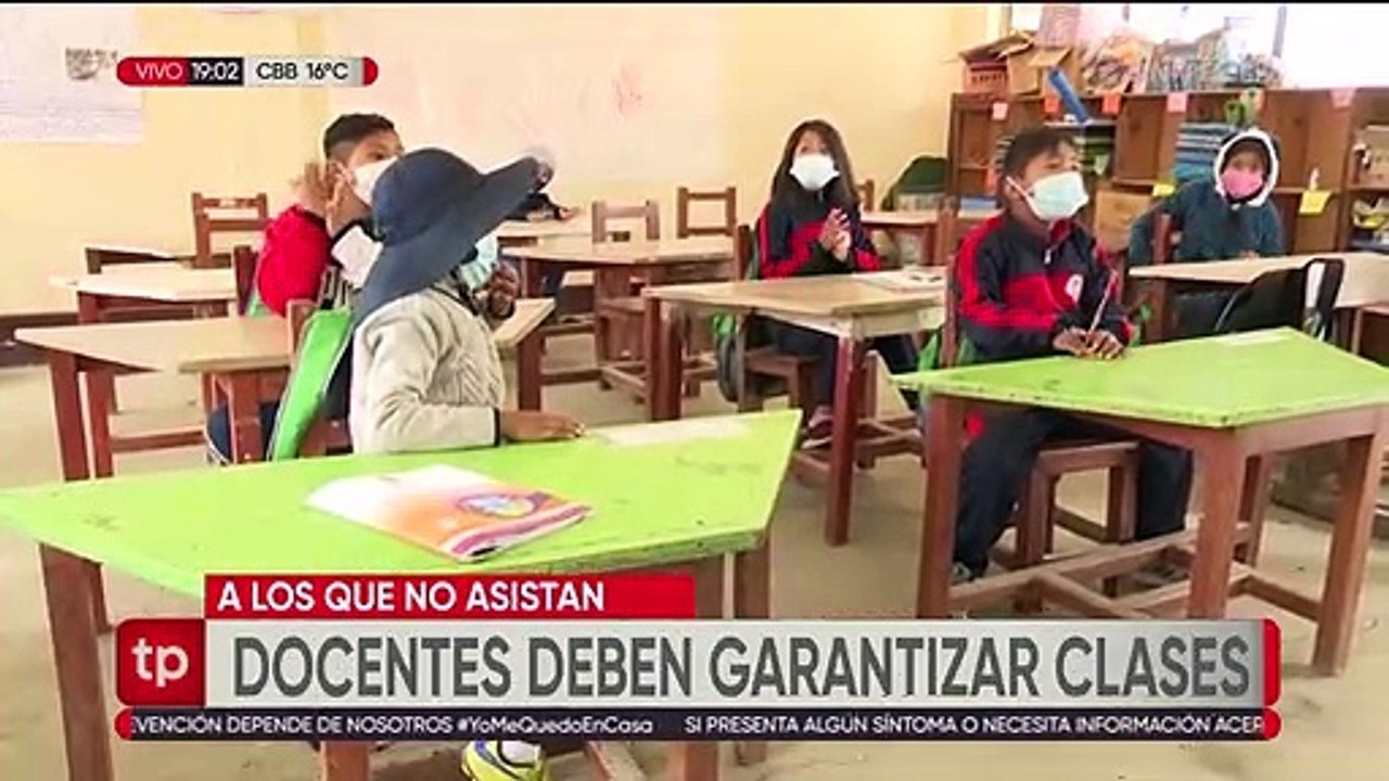 Sobre el retorno a clases: “El padre de familia es que el decide”, confirman desde el DDE