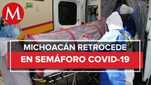 Michoacán pasa de verde a amarillo en semáforo ante contagios por covid-19