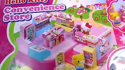 Hello Kitty Convenience Store Mini Doll Playset My Little Pony Lego go Shopping Toy Unboxi (2)
