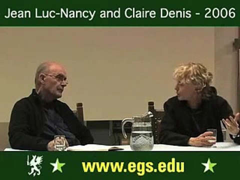 Claire Denis + Jean Luc Nancy. Jean-Luc Godard Sympathy for the Devil. 2006 1 2