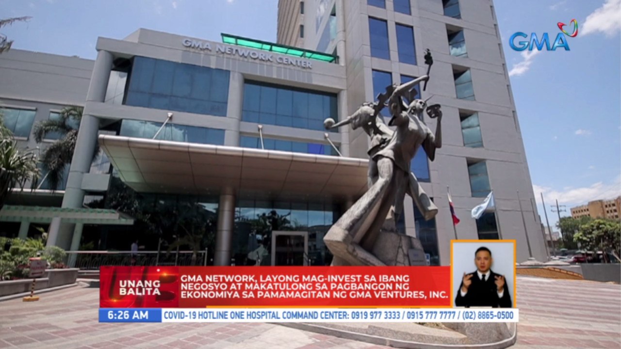 GMA Network, layong mag-invest sa ibang negosyo at makatulong sa pagbangon ng ekonomiya sa pamamagitan ng GMA Ventures, Inc. | UB