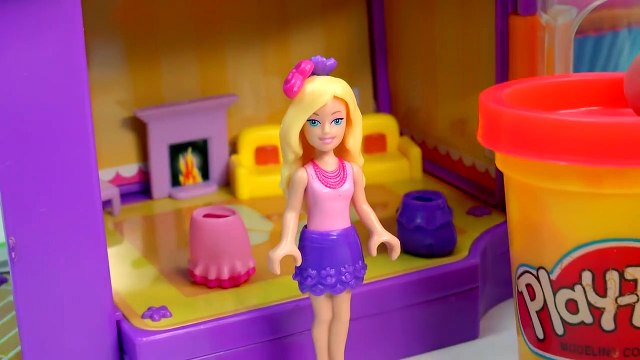 Barbie Ken Valentines Day Dinner Playdoh Dress Dressup Playing Fun Mega Bloks Playset Mini