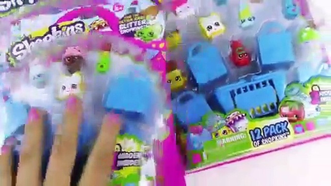 LPS Shopkins Mega Opening 12 Pack Set Collection Littlest Pet Shop Toy Review Unboxing