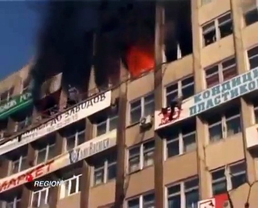 Gaisras Vladivostoke....