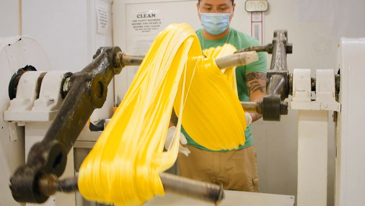 How New Jersey salt water taffy is made using a 200-year-old process
